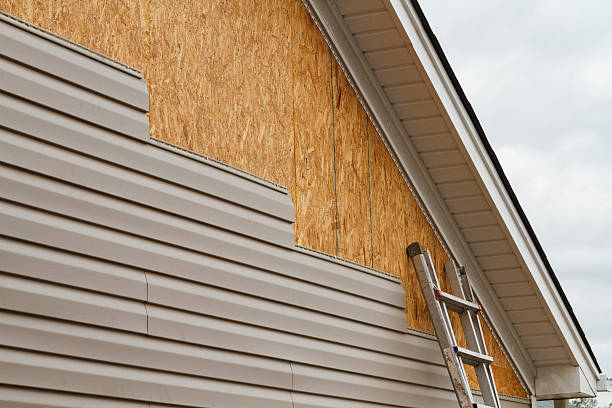 Professional Siding Installation technician working in South Saint Paul, MN